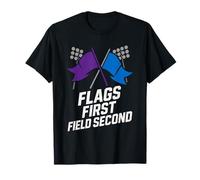 Colorguard Captain Marching Band Flag Twirl Team Leader T-Shirt