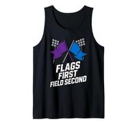 Colorguard Captain Marching Band Flag Twirl Team Leader Tank Top