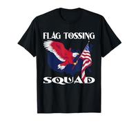 Colorguard Flag Tossing Squad T-Shirt