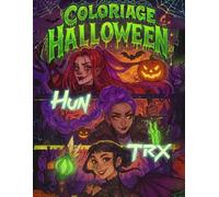 Coloriage Anime Sombre Halloween: Coloriage 2025 Halloween | Démons, musique coréenne et mondes obscurs