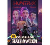 Coloriage Chasseurs de D-émons: Coloriage idols coréens | Manga dark Halloween | Univers magique et effrayant