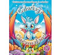 Coloriage Chromaland - Vol. 4: Livre de coloriage pour enfants de 4 ans et plus (Français) Broché : 50 pages à colorier - Créatures extraordinaires où ... vie sous les couleurs (La Collection Chroma)