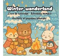 Coloriage de noël cosy, coloriage de noel adulte, ado, coloriage hiver: coloriage cosy et mignon