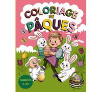 Coloriage de Pâques: S'amuser avec des Lapins et des Oeufs Magiques