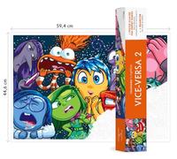 Coloriage mystère Disney - Poster Vice Versa: Colorie les chiffres et découvre l'image