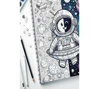 Coloriage Voyage dans l'Espace: 50 dessins à colorier
