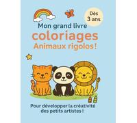 Coloriages Animaux Rigolos: 24 Dessins à Colorier pour les Petits Artistes