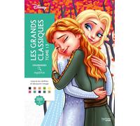 Coloriages mystères Disney - Grands classiques Tome 13: Colorie les chiffres et découvre l'image