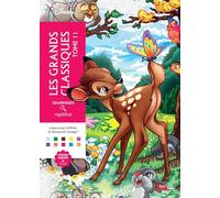 Coloriages mystères Disney - Les Grands classiques Tome 11