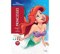 Coloriages mystères Disney - Princesses: Coloriez les chiffres et découvrez l'image