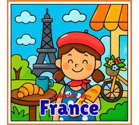 Colorier la France: Dessins Détendus des Plus Beaux Paysages Français - Coloriage Anti-Stress pour Adultes avec Scènes de Paris, Provence, Côte d'Azur ... Joy - Adult Coloring Books for Every)