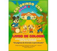 COLORINDO COM OLLIE E SOFI: "50 páginas de diversão e aprendizado!" (Colorindo com Ollie & Sofi)