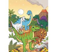 Colorindo Seu Dinossauro: Uma Aventura Pré-Histórica de A a Z!