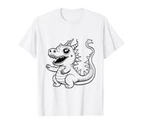 Coloring a Dragon and Painting it Yourself Value Graphic T-Shirt
