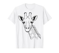 Coloring a Giraffe and Painting it Yourself T-Shirt