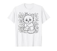 Coloring a red Panda Bear Yourself T-Shirt