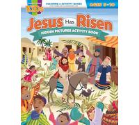 Coloring & Activity Book - Easter 8-10: Jesus Has Risen! Hidden Pictures Activity Book