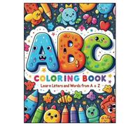 Coloring & Activity Book for Kids- Learn the Alphabet from A to Z with Coloring, Tracing, and Fun Activities