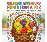Coloring Adventure: Fruits From A-Z