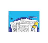 Coloring and Concentration Book - Search for Kids Activity Books, Educational Puzzle Design, Preschool Activity Games | Activity Books for Kindergarten, Classroom, Home, School,