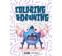 Coloring and Drawing: Tracing Shapes and Fun Fine-Motor Skill Activities for Kids Ages 3-6