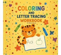 Coloring and Letter Tracing Workbook