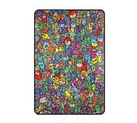Coloring Blanket DIY - Washable Crafting Sofa Throws - Creative Art Blanket | for Craft Lovers Birthday Holiday Preschools Living Room Bedroom Study Apartment Home