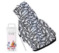 Coloring Blanket - Fleece Drawing with 24 Color Brushes, Color Your Own Blankets | Personalized Cozz'y Home Decor for Living Room Sofa Bed Dorm Parties Movie Events