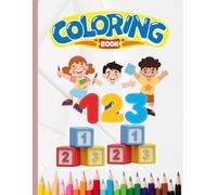 coloring book: 123 with counting