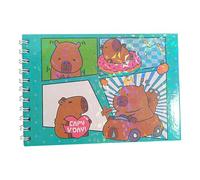 Coloring Book, Adult Colouring Book, Relaxing Drawing Books, 48 Artistic Pages, Mindful Activity, 21x14cm, for Travel Use, Rainy Days, Students