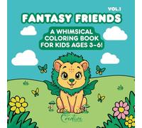 Coloring Book Ages 3-6: Magical Animal Mashups: A Fun and Creative Activity Book Featuring Whimsical Hybrid Creatures to Color