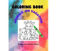 Coloring Book: Animals On Vacation