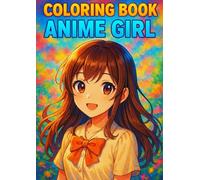 COLORING BOOK: ANIME GIRL