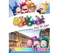 Coloring Book: Beautifully Odbods illustrated pages designed for kids ages 4-8