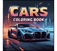 COLORING BOOK: Cars: Drive into creativity with detailed luxury car illustrations (Luxury Rides Collection)
