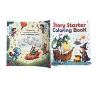 Coloring Book,Cartoon Easy Coloring Book | Art Toy Game Drawing Pages for Toddler Children Teens Girls Boys Travel Relaxation