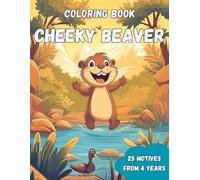 Coloring Book Cheeky Beaver: Say hello to Canada’s cutest dam builder! This beaver-themed coloring book is packed with playful scenes that spark creativity and bring lots of smiles.