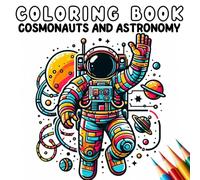 Coloring Book - Cosmonauts and Astronomy (Coloring Book - Jobs)