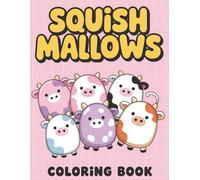 Coloring book Cute Chibi Squishma Llo'w: Encourage Creativity with One-Sided JUMBO Coloring Pages for Children Kids