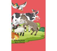 Coloring book: Farm animals