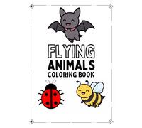 Coloring Book Flying Animals