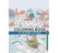 Coloring Book for Adults - 50 Fun and Relaxing Patterns with Animals, Mandalas & Zentangle Designs: Stress-Relieving Patterns to Calm Your Mind and ... for all ages (Adults Coloring books)