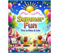 Coloring Book for Adults and Kids: Bold and Easy, Simple and Big Designs for Relaxation. Featuring Animals, Landscape, Flowers, Patterns, Cute Things, and more.