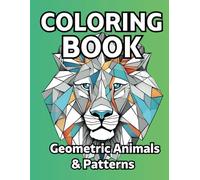 Coloring Book for Adults with Dementia and Alzheimer's: Simple Large Print for Seniors. 50 bold and easy Geometric Animals and Patterns for Stress ... for Alzheimer's and Dementia’s patients.)