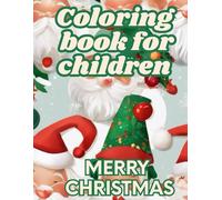Coloring book for children: Happy Christmas