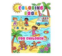 Coloring Book for Children: Summer Time