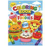 Coloring Book for Foodies: A Delicious Way to Relax and Unwind