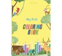 Coloring book for kids. Coloring animals, insects, fish. Discovering a new activity book for children aged 2 to 6 years, Simple Coloring Book: Animal ... A Fun and Educational Coloring Book for Kids