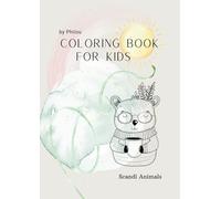Coloring Book for Kids: Scandi animals