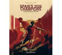 Coloring Book for Kids Spain Champions 2026